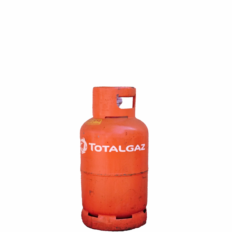 Picture Of 12 Kg Lp Gas Bottle Refill - Lpg Cylinder, Transparent background PNG HD thumbnail