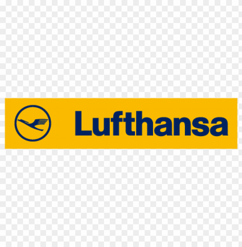 Lufthansa Logo Vector Free Download | Toppng - Lufthansa, Transparent background PNG HD thumbnail