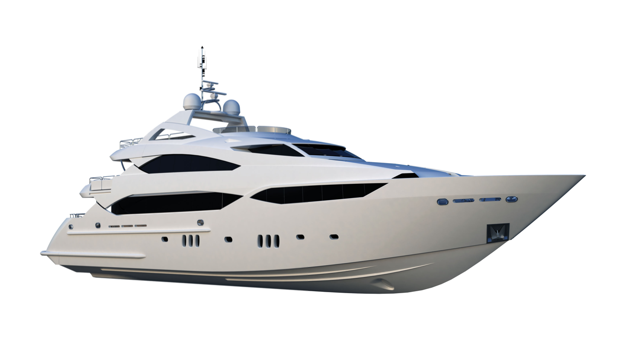 High Value Dwelling Insurance - Luxury Yacht, Transparent background PNG HD thumbnail