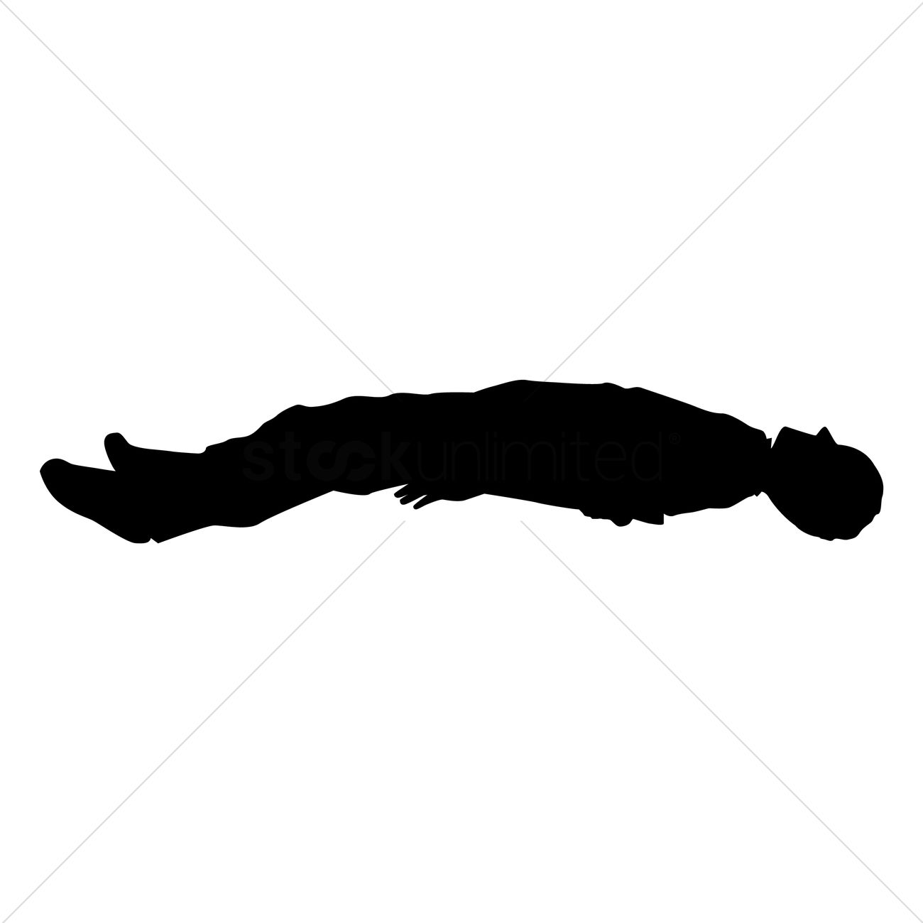 Silhouette Of Man Lying Down Vector Graphic - Lying Down, Transparent background PNG HD thumbnail