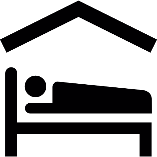 Lying In Bed Png - Person Lying On Bed Inside A Home Free Icon, Transparent background PNG HD thumbnail