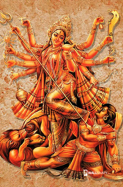 . PlusPng.com Durga Maa HD Wa