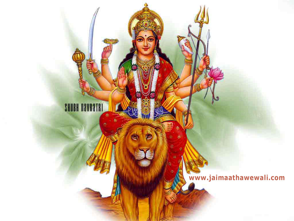 Spacesikar: Maa Durga Wallpaper - Maa Durga, Transparent background PNG HD thumbnail