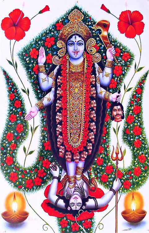 Goddess Durga Maa Picture PNG