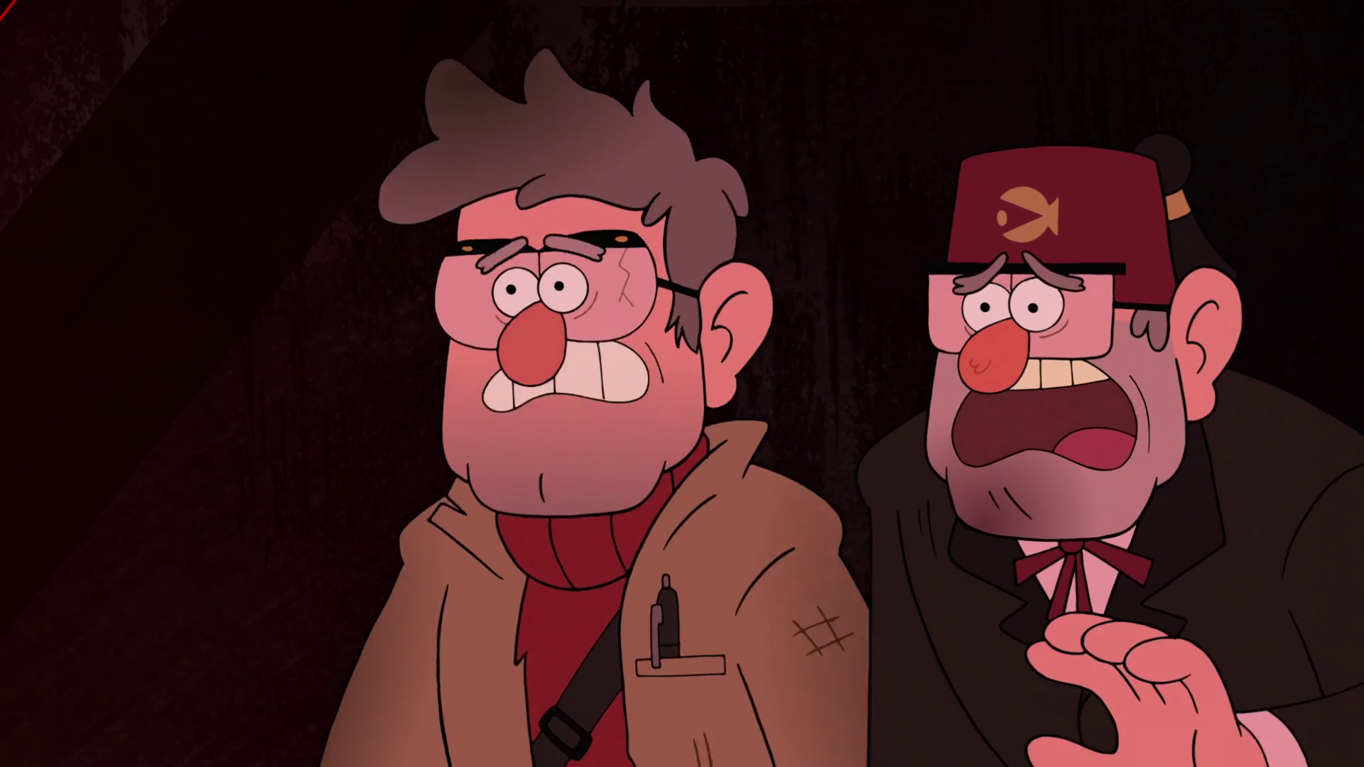 S2E20 Ford And Stan Trying To Warn Dip And Mab .png - Mab, Transparent background PNG HD thumbnail