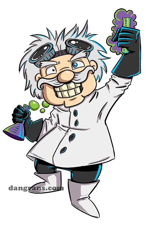 Mad Scientist Cartoon Images | Mad Scientistu0027S Lab By Dsoloud - Mad Science Lab, Transparent background PNG HD thumbnail