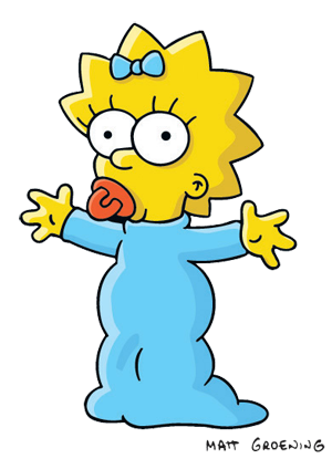 File:Maggie Simpson.png, Maggie Simpson HD PNG - Free PNG
