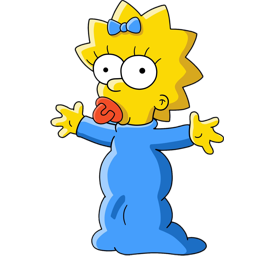 Maggie Simpson Icon.png - Maggie Simpson, Transparent background PNG HD thumbnail