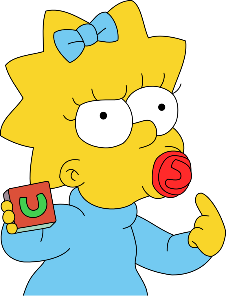 Maggie Simpson Not Amused With Her Teacher By Mighty355 Hdpng.com  - Maggie Simpson, Transparent background PNG HD thumbnail