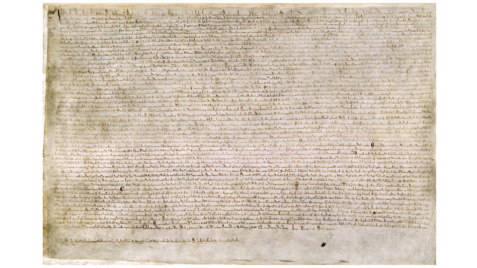 Magna Carta (1215) is a docum