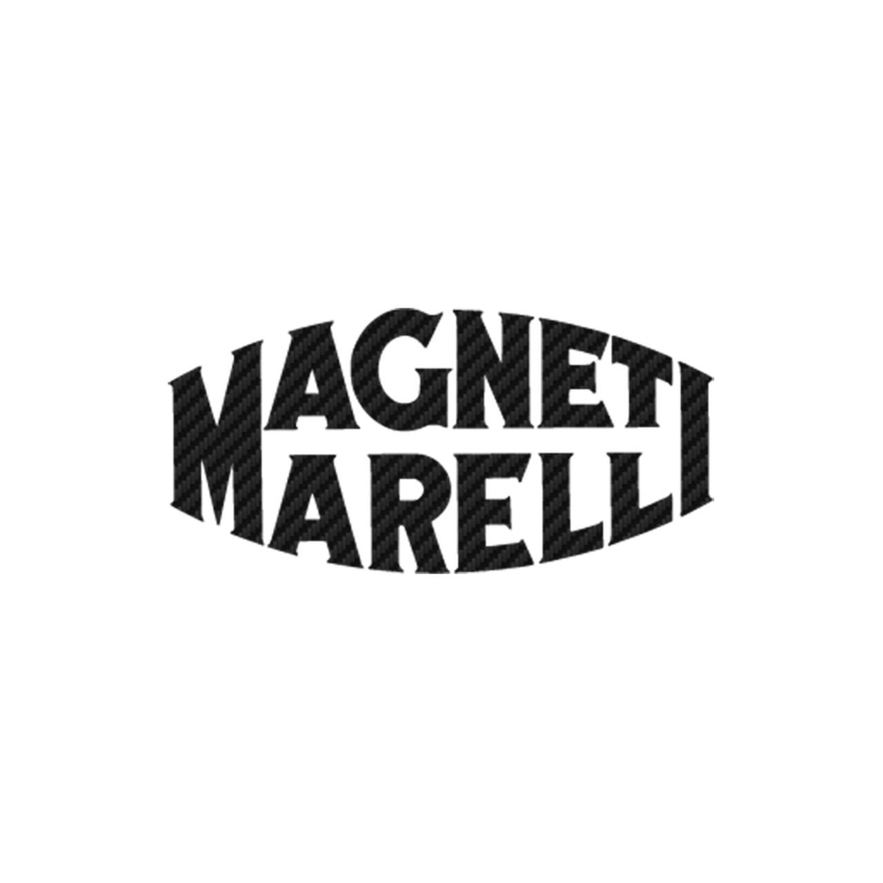 17372 Magneti Marelli Logo Ancien Carbone Vinyl Decal - Magneti Marelli, Transparent background PNG HD thumbnail