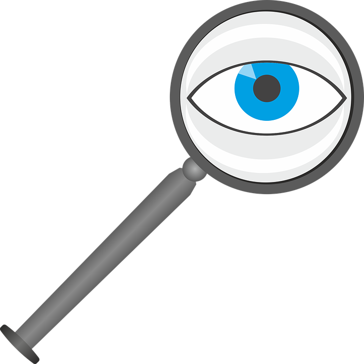 Magnifying Glass Eye Lens See Larger View Optics - Magnifying Glass And Eye, Transparent background PNG HD thumbnail