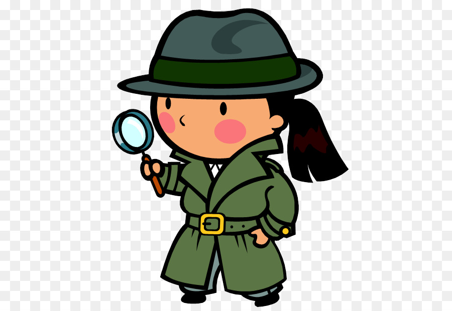 Girl Detective with Magnifyin
