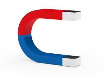 Red And Blue Magnet - Magnit Vector, Transparent background PNG HD thumbnail
