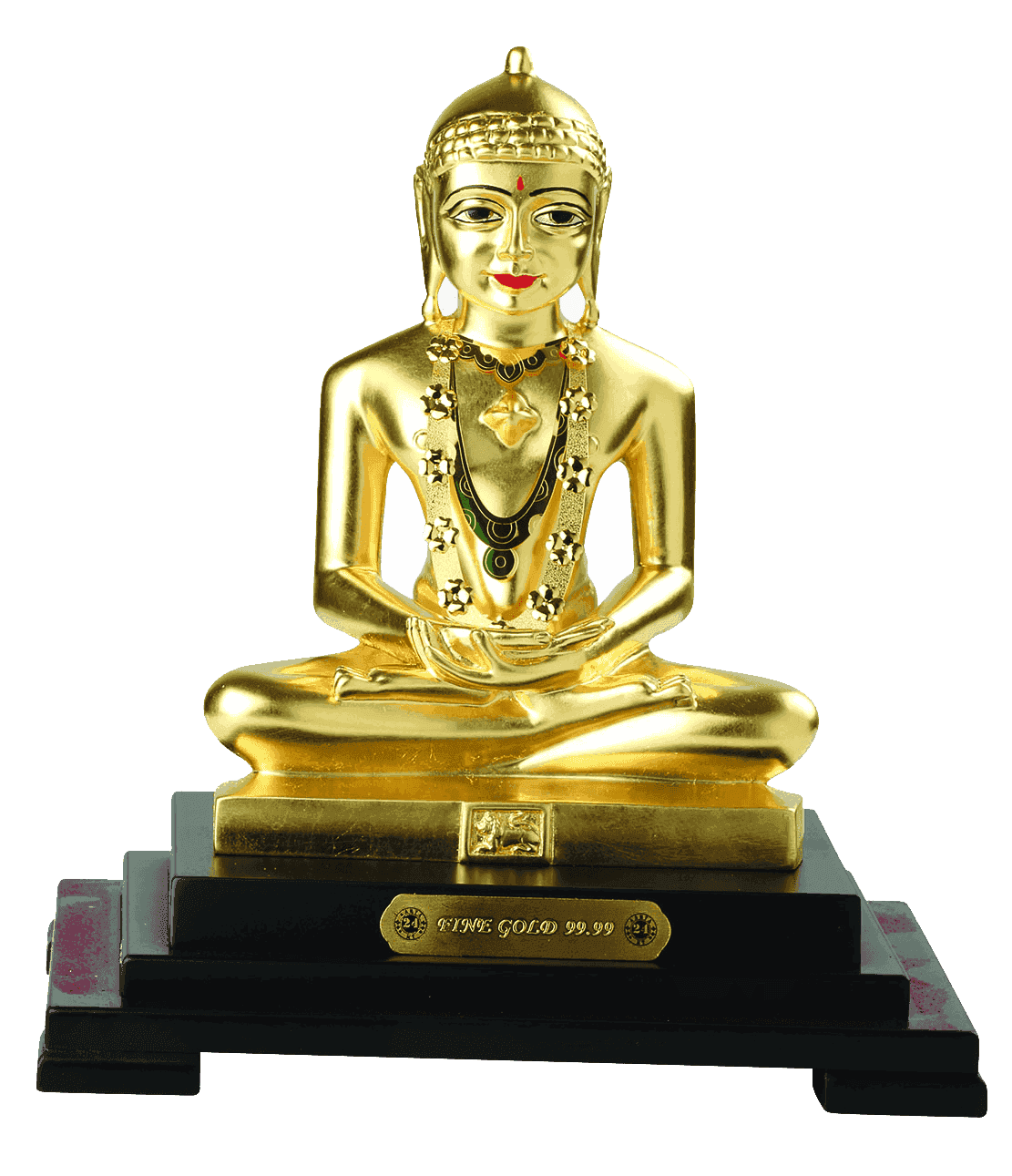 Gold Mounted Mahavir Swami Id