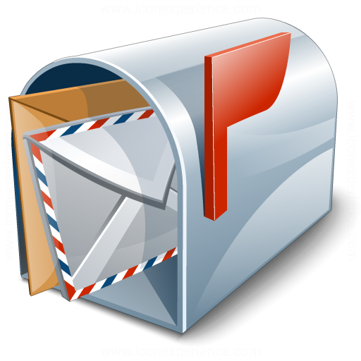 Mail Box Icon Image #20509 - Mailbox, Transparent background PNG HD thumbnail