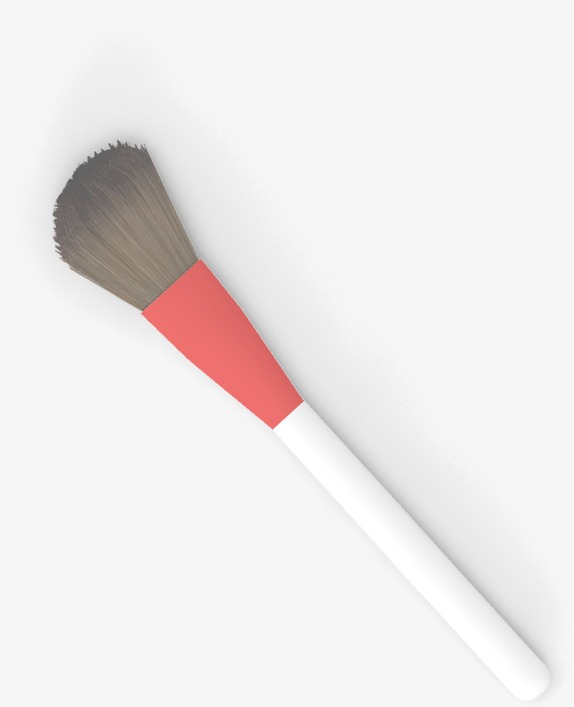 Pink Blush Brush, Hd, Make Up, Brush Free Png And Psd - Makeup Brush, Transparent background PNG HD thumbnail