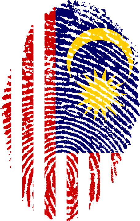 Malaysia, Flag, Fingerprint, Country, Pride, Identity - Malaysia, Transparent background PNG HD thumbnail