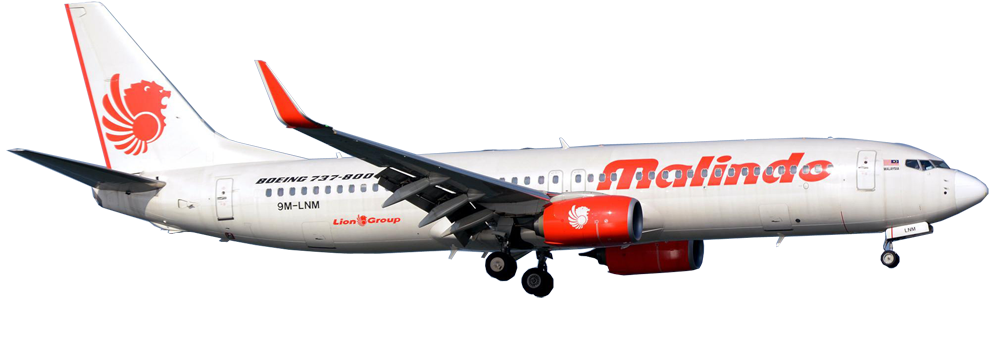 Malindo Air B737-8GP (W) 9M-L