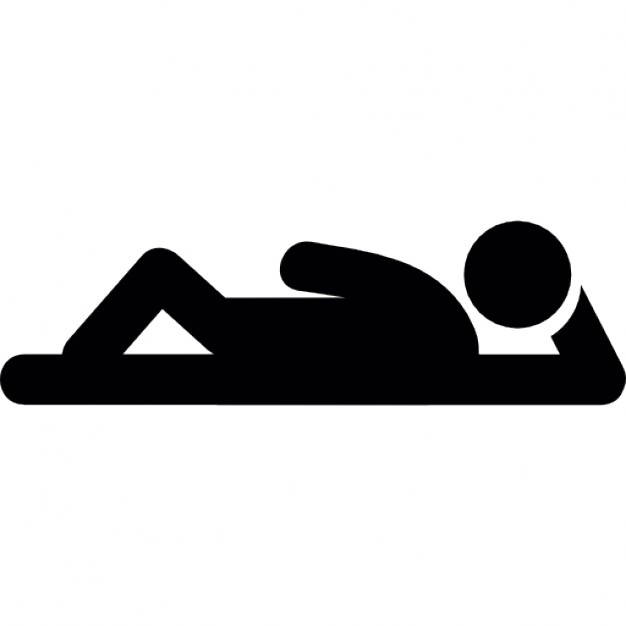Person Laying On His Side Free Icon - Man Lying Down, Transparent background PNG HD thumbnail