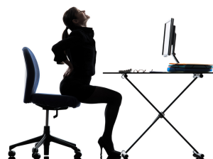 Black Dress Woman - Man Sitting At Desk, Transparent background PNG HD thumbnail