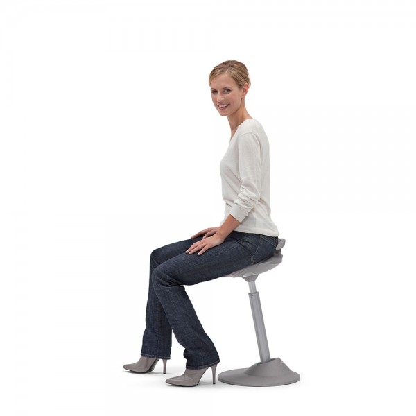 Muvman   Active Sit Stand Seating   Sit At Desk Png - Man Sitting At Desk, Transparent background PNG HD thumbnail