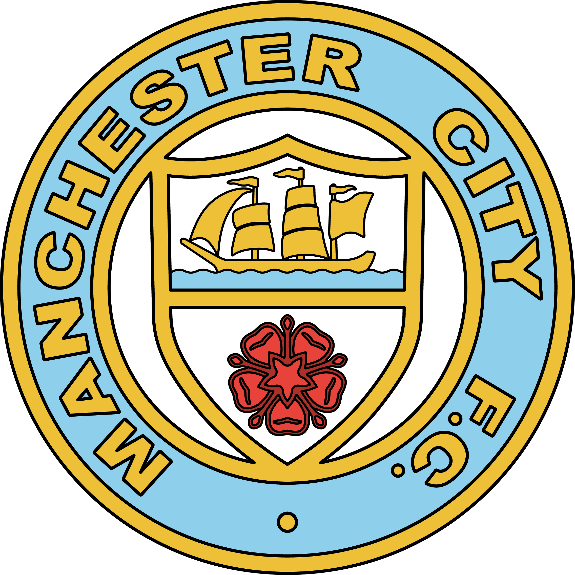 Manchester City - Manchester City, Transparent background PNG HD thumbnail