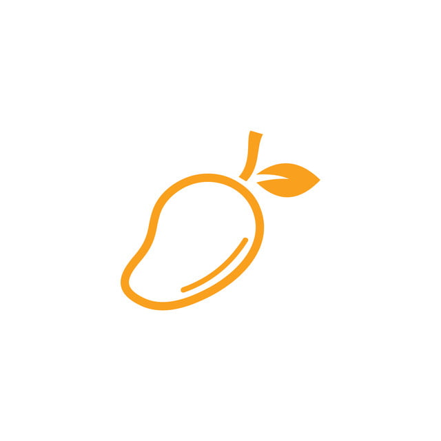 Mango Flower Logo Design Icon Vector, Logo Icons, Flower Icons Pluspng.com  - Mango, Transparent background PNG HD thumbnail