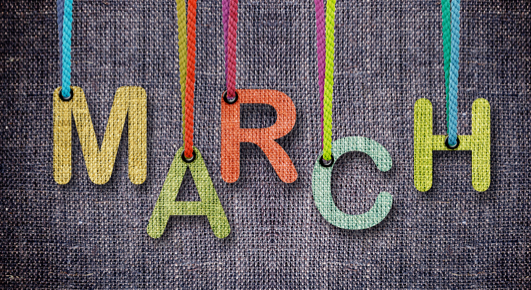March - March Month, Transparent background PNG HD thumbnail