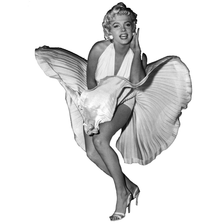 Marilyn Monroe Dress   Marilyn Monroe Png - Marilyn Monroe, Transparent background PNG HD thumbnail