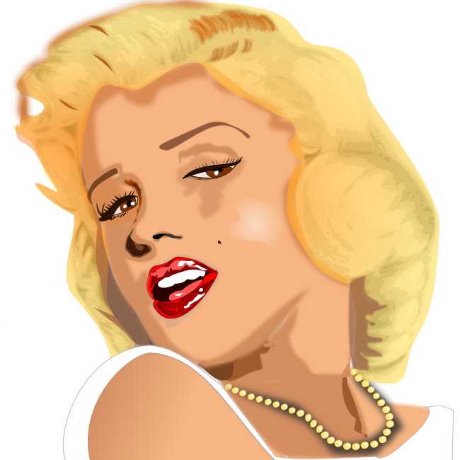 Marilyn Monroe Vector   /famous/entertainers/actors/actress/marilyn /marilyn_Monroe_Vector.png.html - Marilyn Monroe, Transparent background PNG HD thumbnail