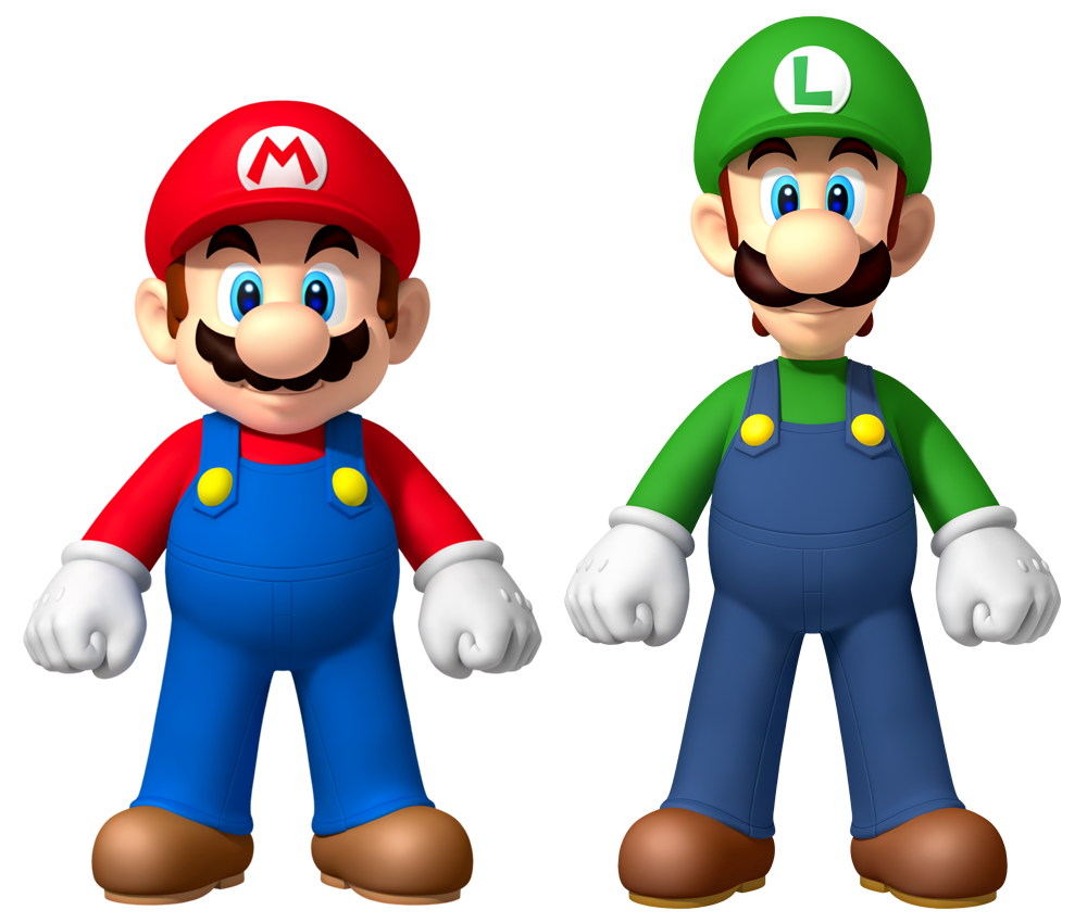 Mario U0026 Luigi.png - Mario And Luigi, Transparent background PNG HD thumbnail