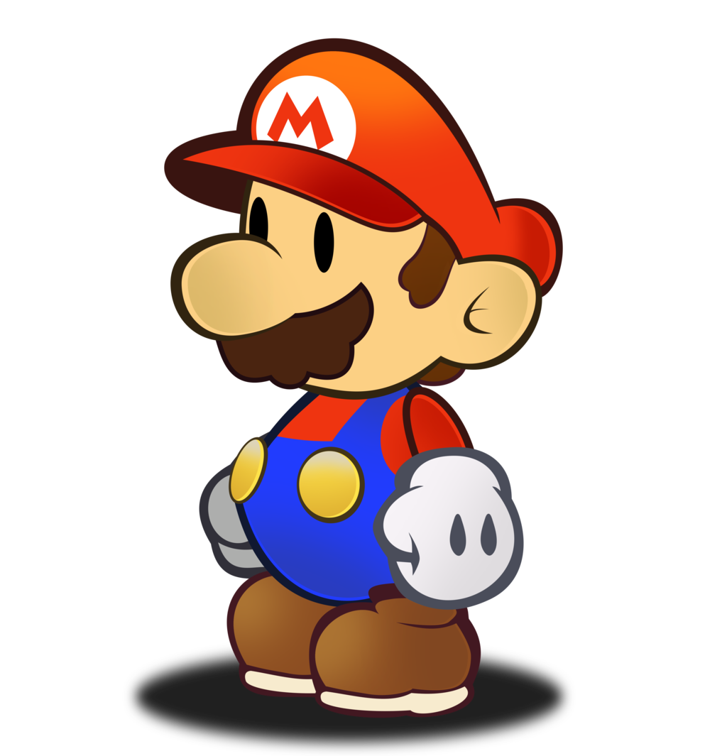 Paper Mario Hd Sprite By Fawfulthegreat64 Paper Mario Hd Sprite By Fawfulthegreat64 - Mario, Transparent background PNG HD thumbnail
