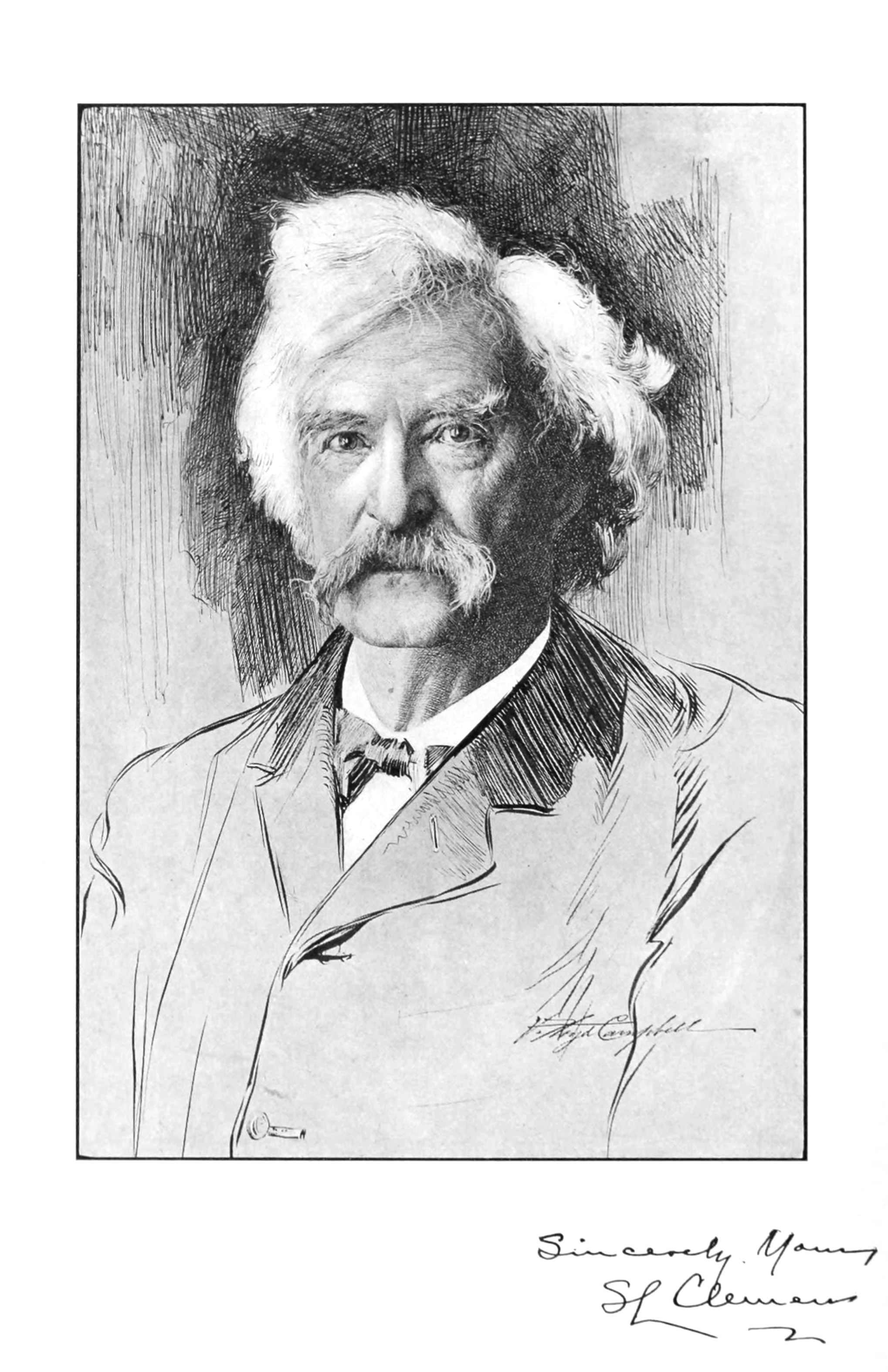 File:mark Twain By V. Floyd Campbell.png - Mark Twain, Transparent background PNG HD thumbnail