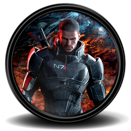 128X128 Px, Mass Effect 3 7 Icon 256X256 Png - Mass Effect, Transparent background PNG HD thumbnail