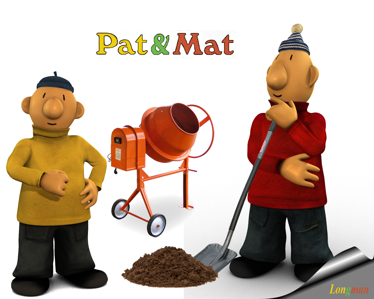 Mat PNG HD - Pat And Mat Images Mat