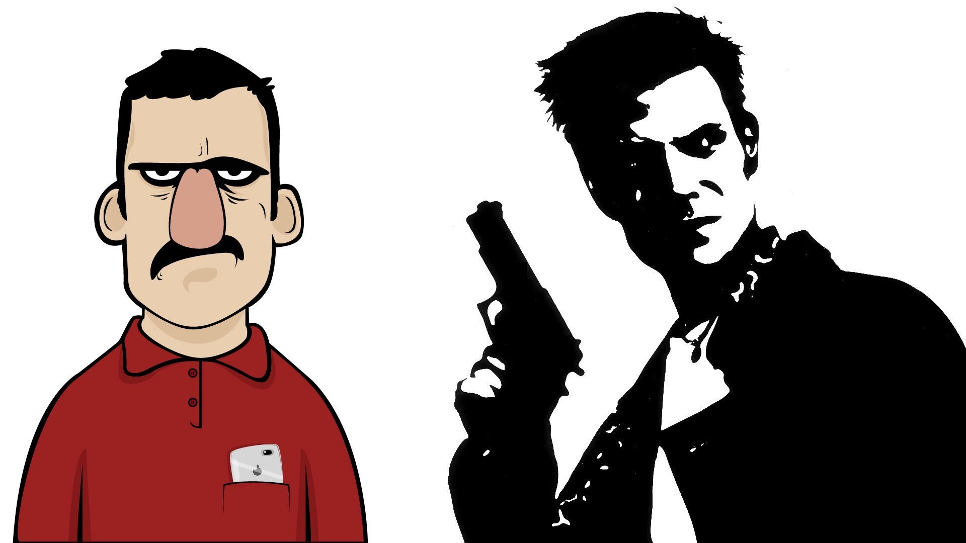 Teknolojiye Atarlanan Adam   Max Payne - Max Payne, Transparent background PNG HD thumbnail