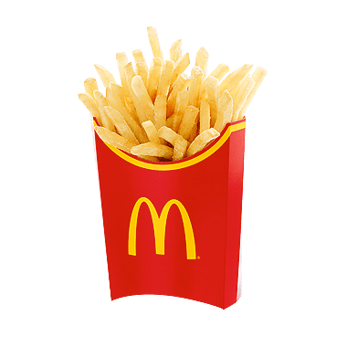 Choose Your Size: - Mcdonalds French Fries, Transparent background PNG HD thumbnail