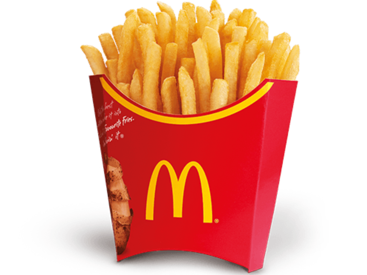 Large French Fries - Mcdonalds Fries, Transparent background PNG HD thumbnail