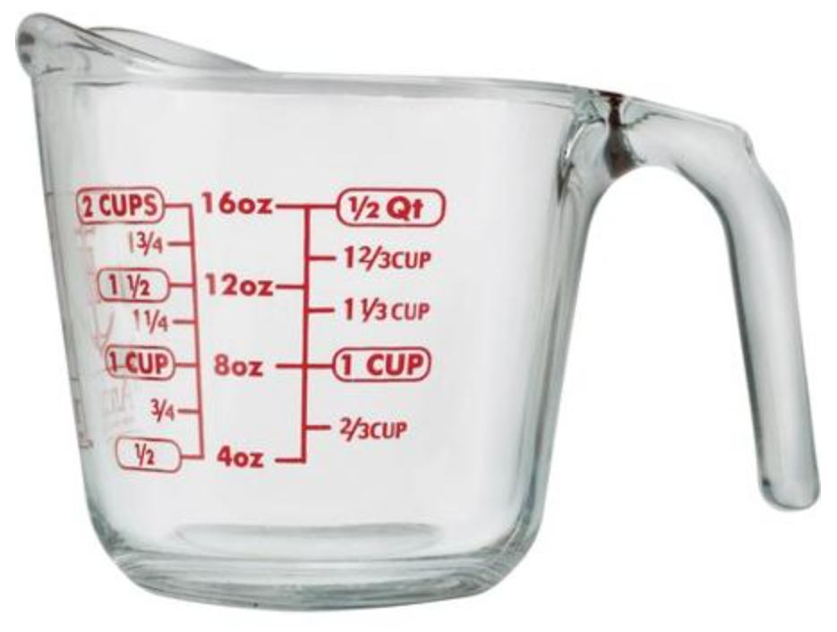 OXO Angled Measuring Cup, 4 C