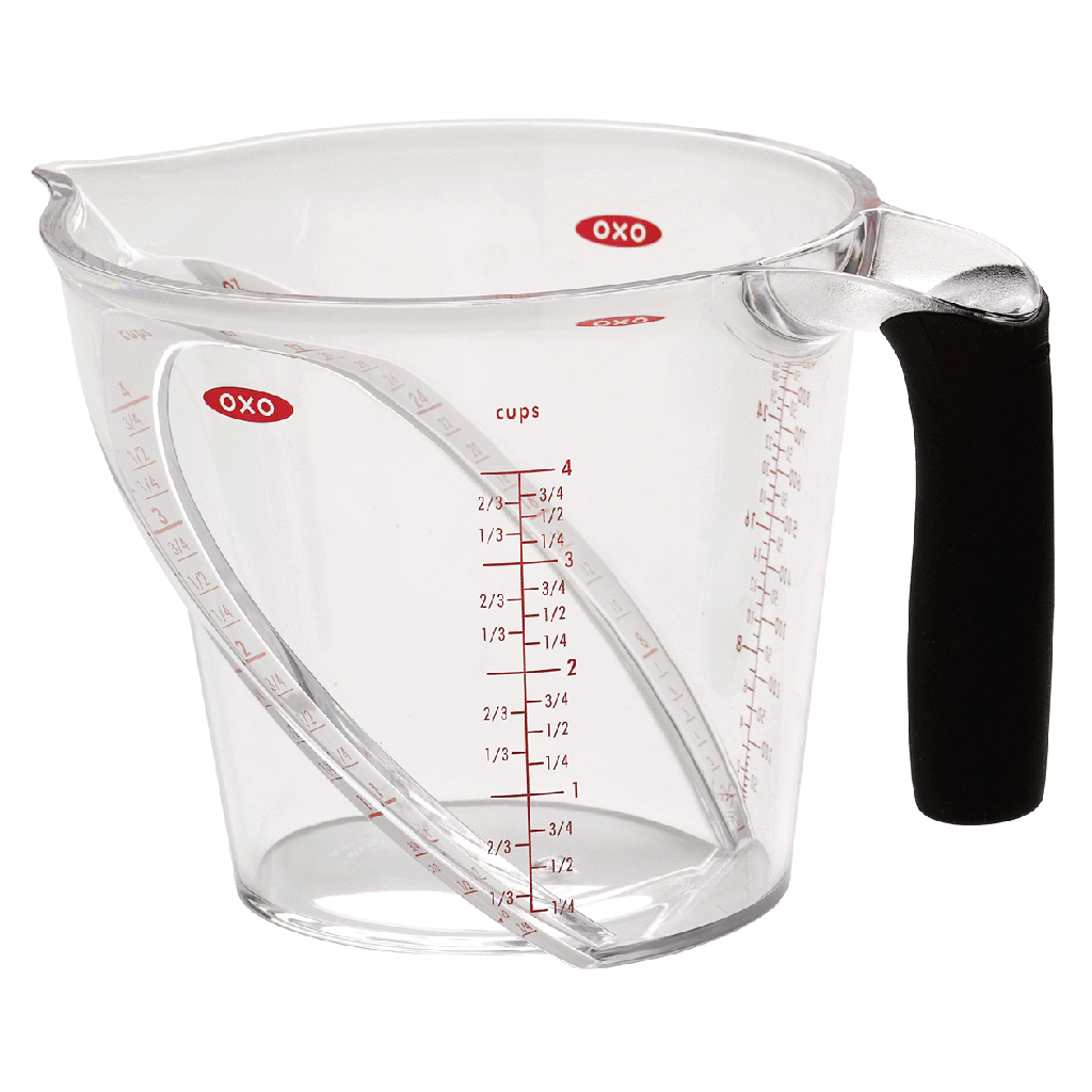 Oxo Angled Measuring Cup, 4 Cups   Png Measuring Cup - Measuring Cup, Transparent background PNG HD thumbnail