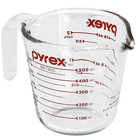Pyrex Prepware 2 Cup Glass Measuring Cup - Measuring Cup, Transparent background PNG HD thumbnail