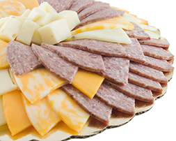Meat U0026 Cheese Party Tray - Meat And Cheese, Transparent background PNG HD thumbnail