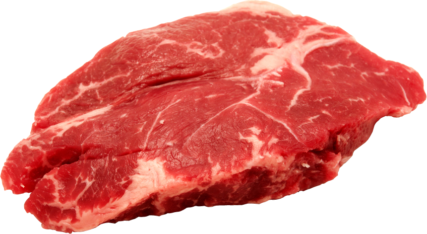 Fresh sliced raw meat picture