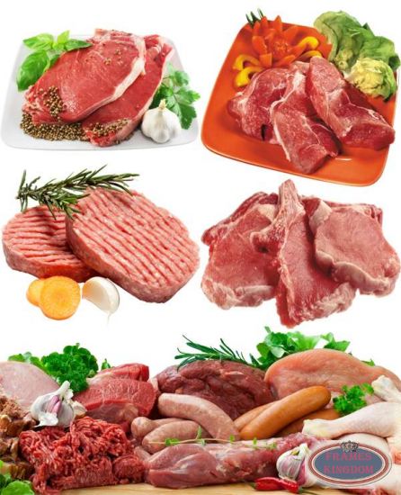 Fresh Sliced Raw Meat Pictures Hd Clipart - Meat, Transparent background PNG HD thumbnail