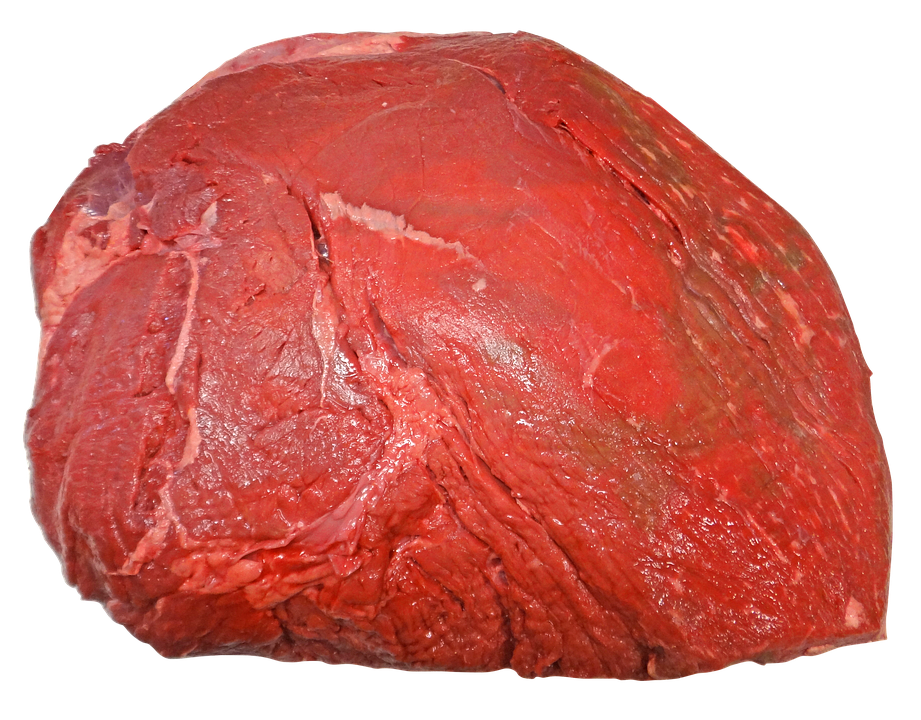 Beef, Top Round, Topround, Meat, Food, Raw, Fresh - Meats, Transparent background PNG HD thumbnail