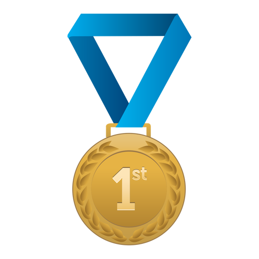 First Place Gold Medal Png - Medal, Transparent background PNG HD thumbnail