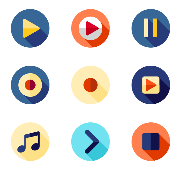 media, player icon. Download 