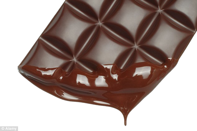 Melted Chocolate Png File - Melting Chocolate Bar, Transparent background PNG HD thumbnail