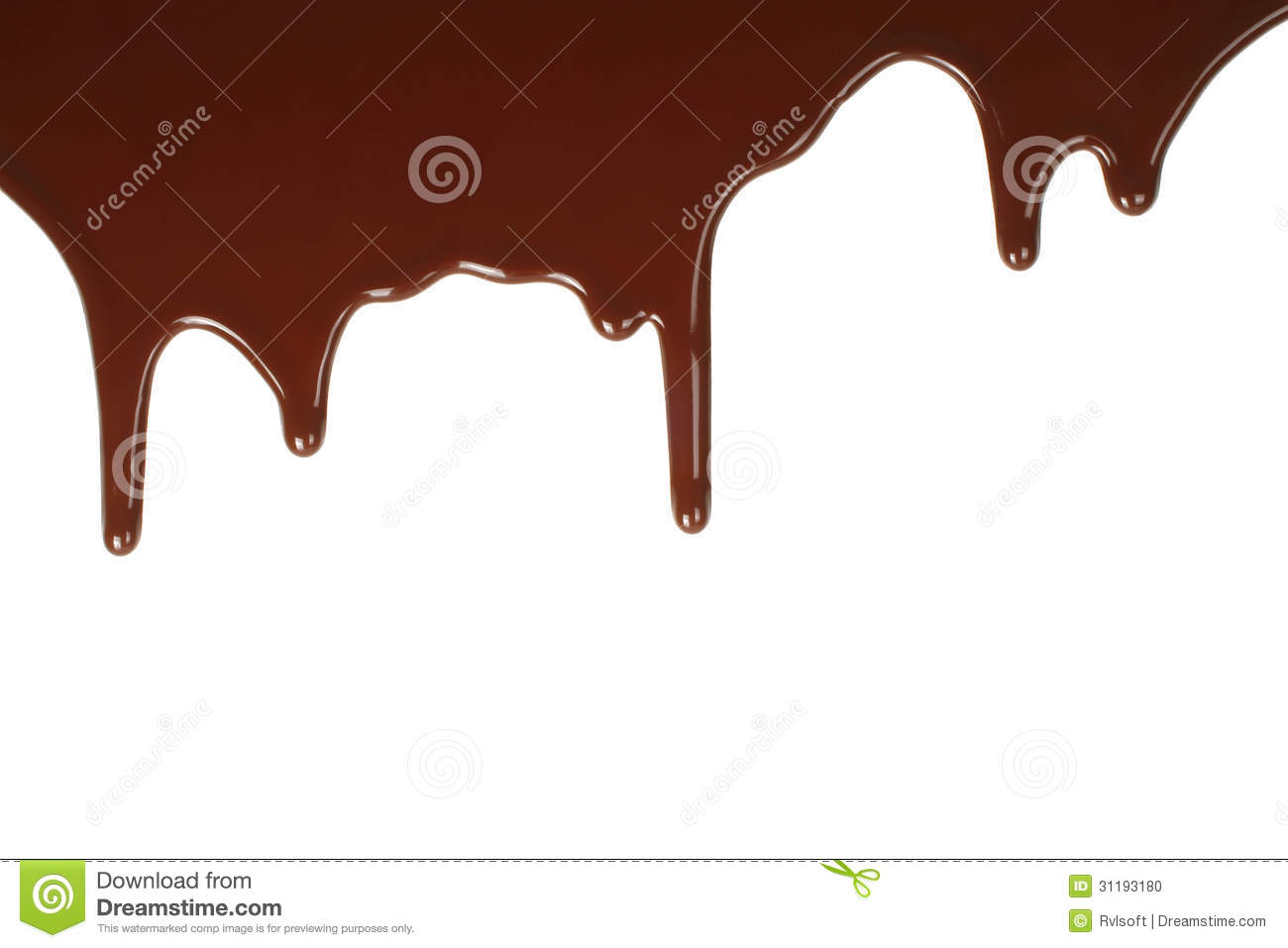 Melting Chocolate Dripping Stock Photo - Melting, Transparent background PNG HD thumbnail